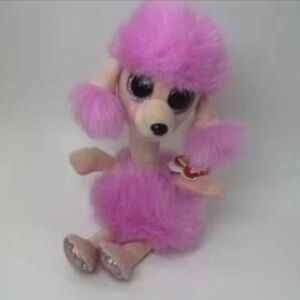 Camilla Pink Plush Poodle Toy